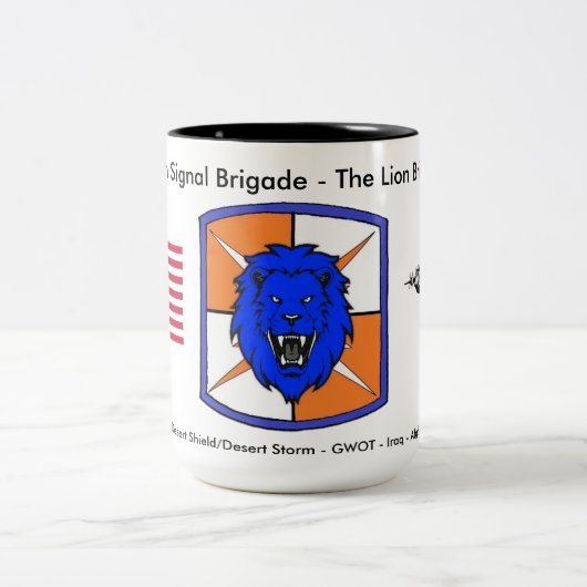 35th Signal Brigade Historic Coffee Mug #2 (Centre)