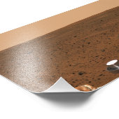 360 graden panoramisch uitzicht van Mars Foto Afdruk (Hoek)