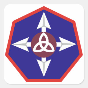 364e Bevel voor Duurzaamheid Vierkante Sticker