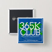 365.000 pins! vierkante button 5,1 cm (Voorkant /achterkant)