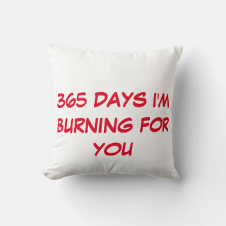 365 dagen branden voor u kussen