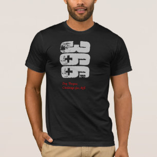 366 dagen durende burpee-uitdaging t-shirt