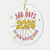 366 dagen van nieuwe avonturen ornament (Links)