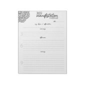 369 Manifestatiemethode, Aantrekkingsrecht Notitieblok (Gedraaid)