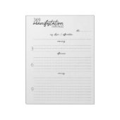 369 Manifestatiemethode, Aantrekkingsrecht Notitieblok (Gedraaid)