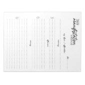 369 Manifestatiemethode, Aantrekkingsrecht Notitieblok (Voorkant)