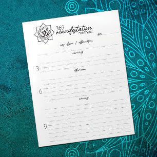 369 Manifestatiemethode, Aantrekkingsrecht Notitieblok