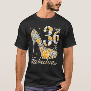 36 en 36 jaar oud 36 jaar oud diamant C T-shirt