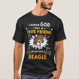 36 God gevraagd - Ware vriend - Een Beagle T-shirt