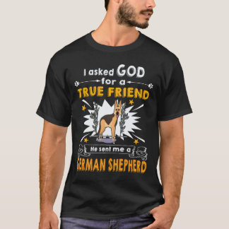 36 Ik vraag God om een echte vriend Hij stuurde me T-shirt