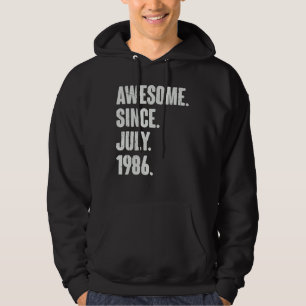 36 jaar oud 36e verjaardag Geweldige sinds juli 19 Hoodie
