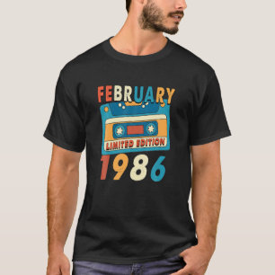 36 jaar oude cadeautjes sinds februari 1986 36e t-shirt