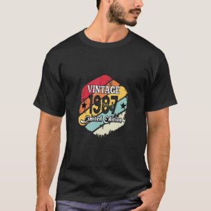 36 jaar oude Vintage 1987 36e verjaardag T-shirt