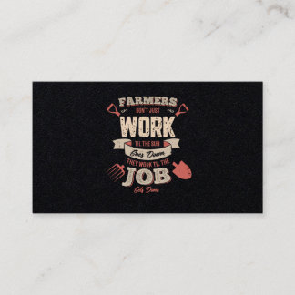 36.Landbouwers werken pas als de zon naar beneden  Visitekaartje