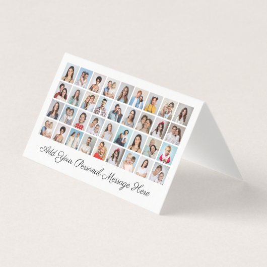 36 Photo Collage Ajoutez votre pack de voeux de ca (Front)