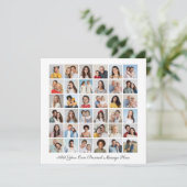 36 Photo Collage Ajoutez Votre Propre Carte Plat D (Debout devant)