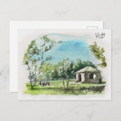 36 : Picknick Briefkaart (Voorkant / Achterkant)