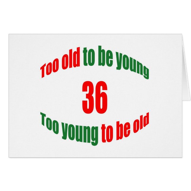 36 Te oud (Voorkant Horizontaal)