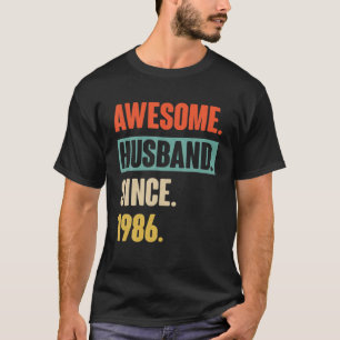 36 Wedding Anigelet Gift Him - Geweldige echtgenoo T-shirt