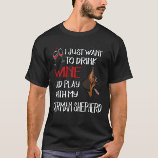 36 wil gewoon wijn drinken en met mijn Duitse herd T-shirt