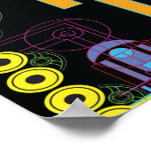 36 x 12-inch EPD: Lemurian Rainbow Light Bridge Poster (Hoek)