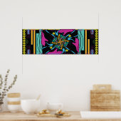 36 x 12-inch EPD: Lemurian Rainbow Light Bridge Poster (Keuken)