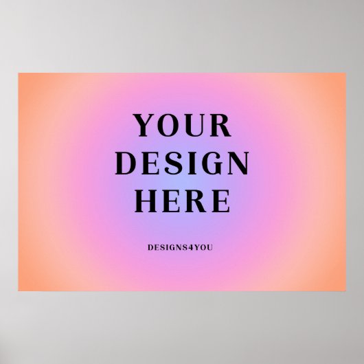 36 x 24 Horizontale gedrukte kunst Poster (Voorkant)