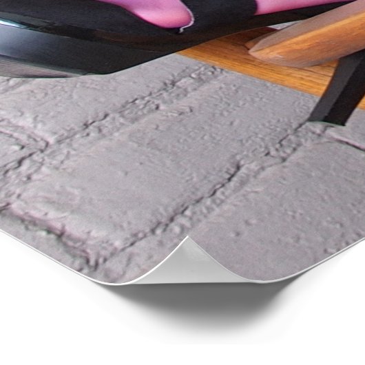 36 x 24-inch Chrissy Kitten Harley Q Poster (Hoek)