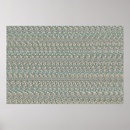 36 x 24 inch "Financial Vision" 3D Magic Eye® Poster