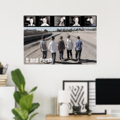 36 x 24 inch Vijf en vers Poster-Wandelend Poster (Thuiskantoor)