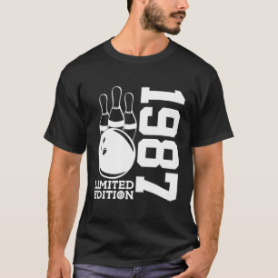 36e bowling 1987 t-shirt