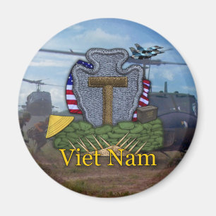 36e infanteriedivisie Vietnam Veterans Magnet Magneet