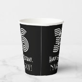 36e verjaardag — Art Deco Geïnspireerde look "36"  Papieren Bekers (Rechts)