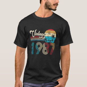 36e verjaardag Man Shirt 36 jaar oud 1987 Bi