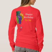 36e verjaardag t-shirt (Achterkant)