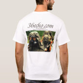 36echo- Oorlogen en geruchten T-shirt (Achterkant)