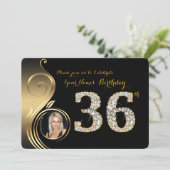 36ème, Invitation Anniversaire, Numéro Diamant, Ph (Debout devant)