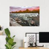 36x24 Poster voor wandelen (Thuiskantoor)