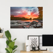 36x24 Poster voor wandelen (Thuiskantoor)