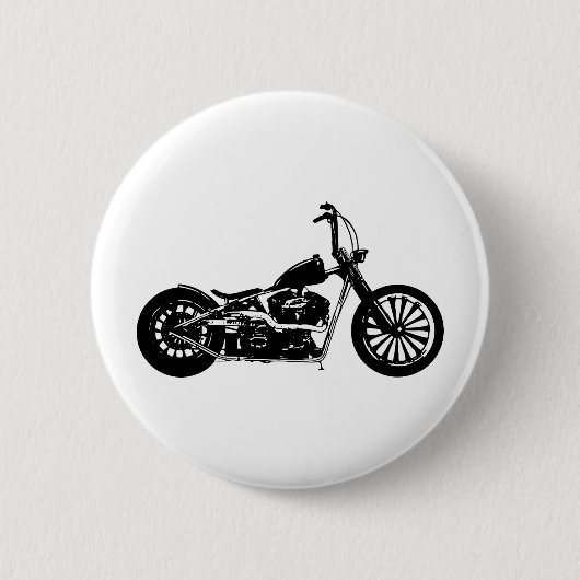 374 Chopper Bike Ronde Button 5,7 Cm (Voorkant)