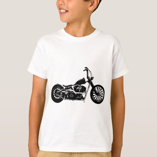 374 Chopper Bike T-shirt (Voorkant)