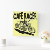 379 Cafe Racer Vierkante Klok (Huis)