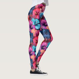#37 Bloemen patroon Leggings