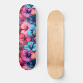 #37 Bloemen patroon Skateboard (Voorkant)