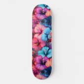 #37 Bloemen patroon Skateboard (Voorkant)