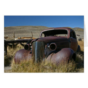 '37 Chevy dans Bodie CA - carte