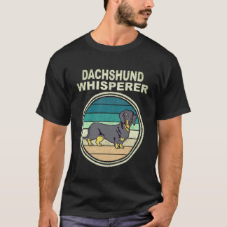 37 Dachshund Fluisteraar Vintage T-shirt