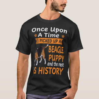 37 Eens Op Een Tijd -  Beagle Pup Beagle T-shirt
