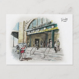 37 : Flinders straat station Briefkaart
