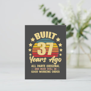 37 jaar geleden Alle onderdelen origineel 37e verj Briefkaart